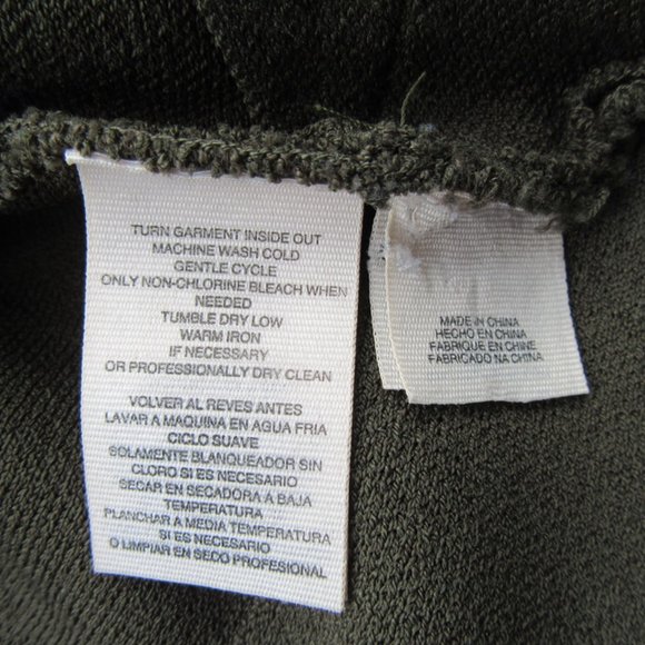 Rachel R. Roy Loves Military Green Lattice Back Sweater Size XL - Picture 8 of 9